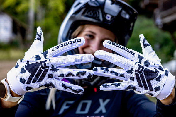 RFORCE8 - Gloves - XTRO white leopard